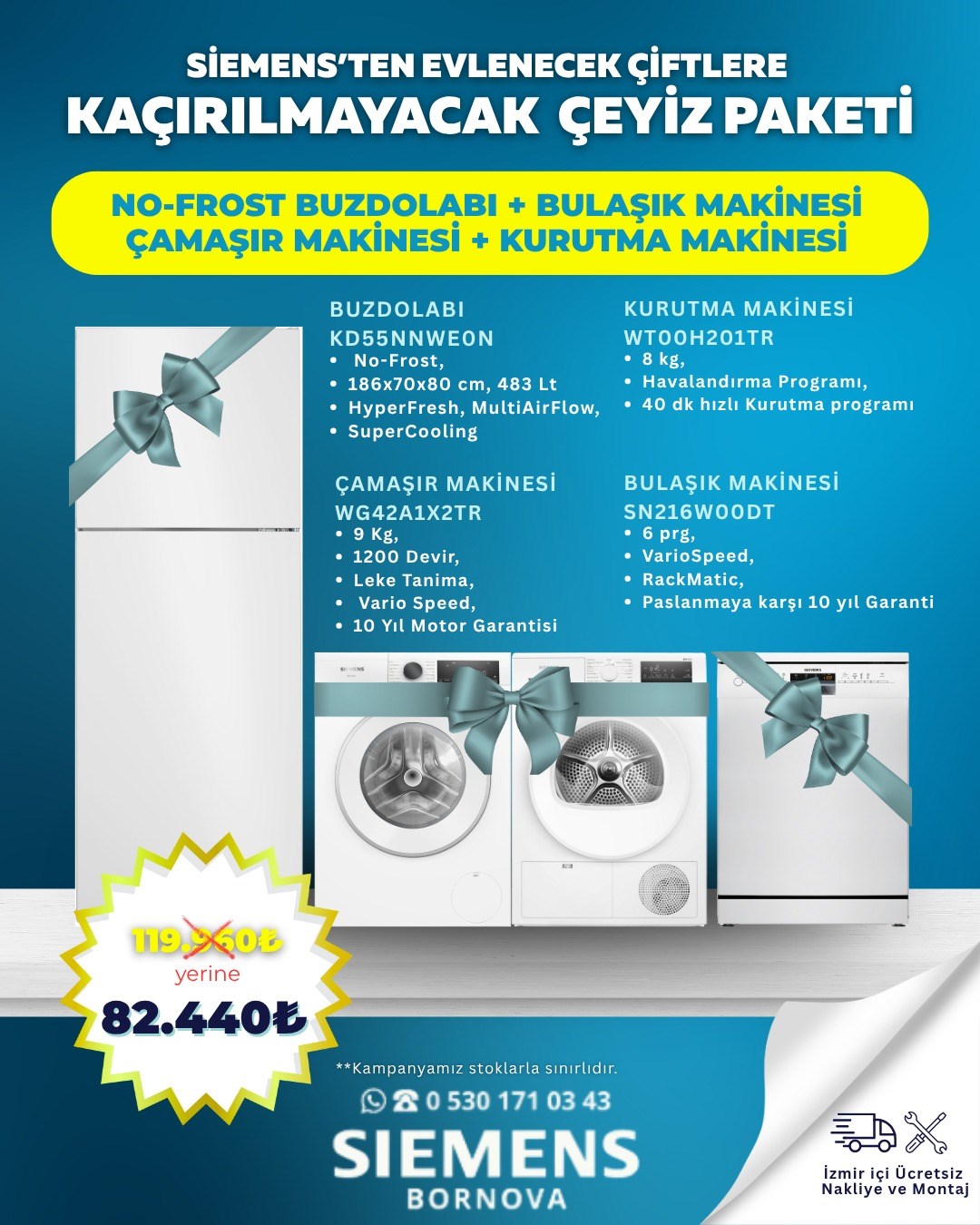 Evlenecek Çiftlere Siemens’ten Büyük Kolaylık!