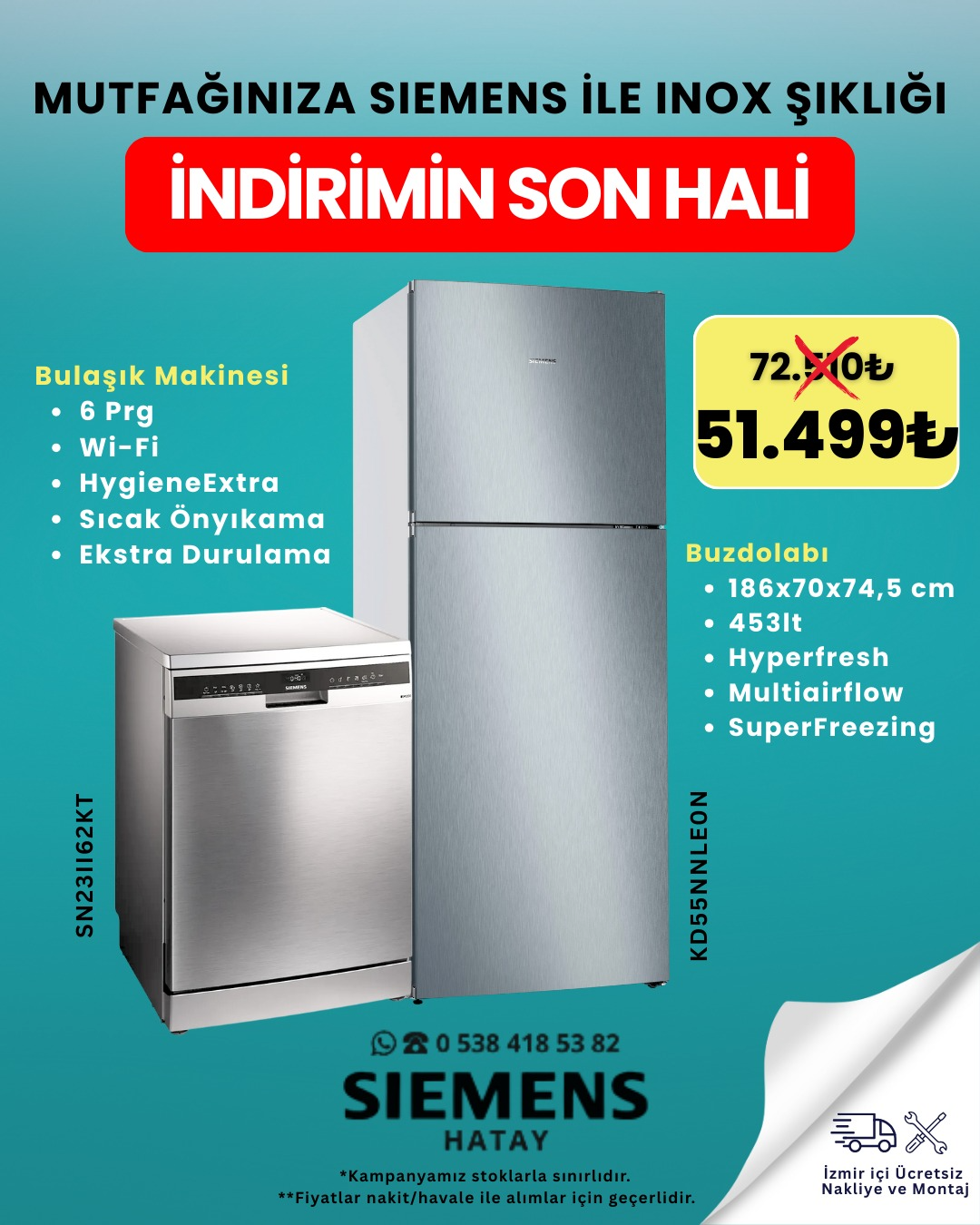 İNDİRİMİN SON HALİ! KAÇIRILMAYACAK İKİLİ FIRSAT