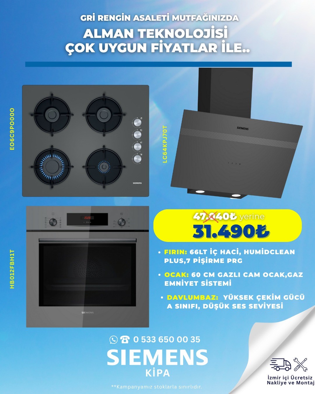 Mutfakta Şıklık ve Teknoloji Bir Arada