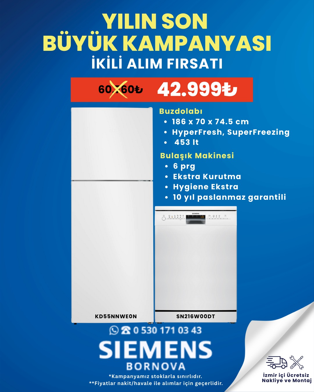 SIEMENS İKİLİ ALIM FIRSATINDA KAÇIRILMAYACAK İNDİRİM!