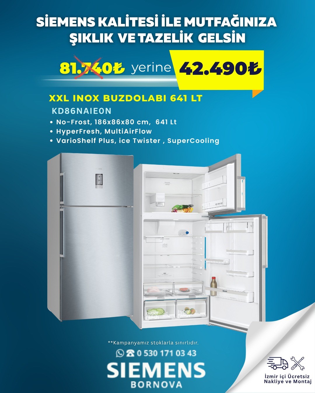 Siemens Kalitesiyle Mutfakta Daha Fazlasını İsteyenlere!