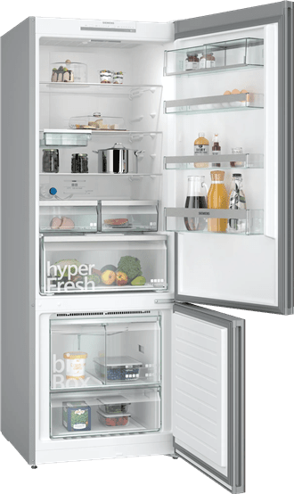 iQ500 Alttan Donduruculu Buzdolabı 193 x 70 cm Siyah