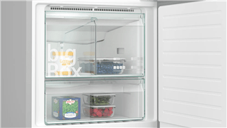 iQ500 Alttan Donduruculu Buzdolabı 193 x 70 cm Siyah