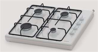 Siemens EB0C2PK80O Beyaz Doğalgazlı Ocak