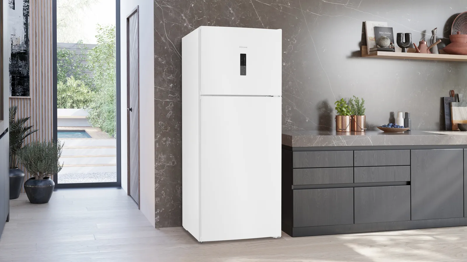 SIEMENS KD76NXWE1N 542 L No Frost Üstten Dolduruculu Buzdolabı