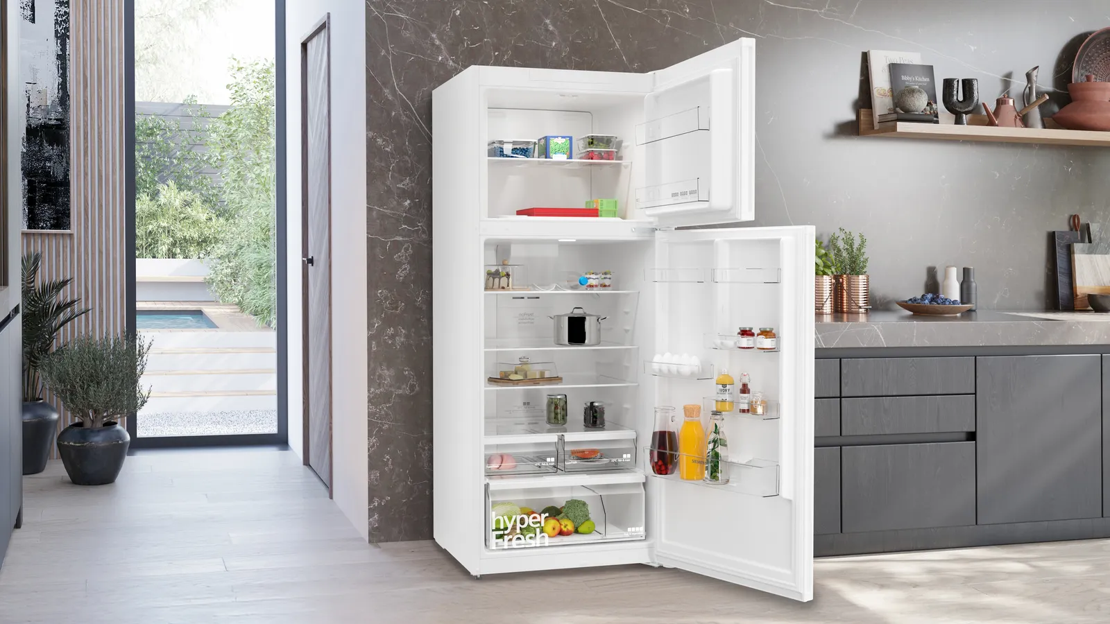 SIEMENS KD76NXWE1N 542 L No Frost Üstten Dolduruculu Buzdolabı