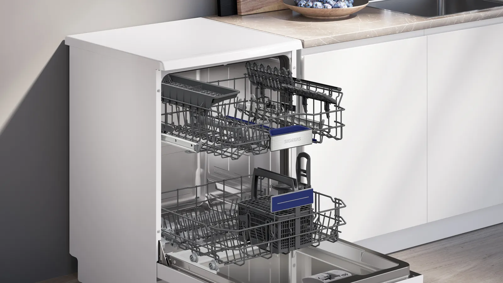 Siemens SN25EW63KT 6 Programlı Bulaşık Makinesi