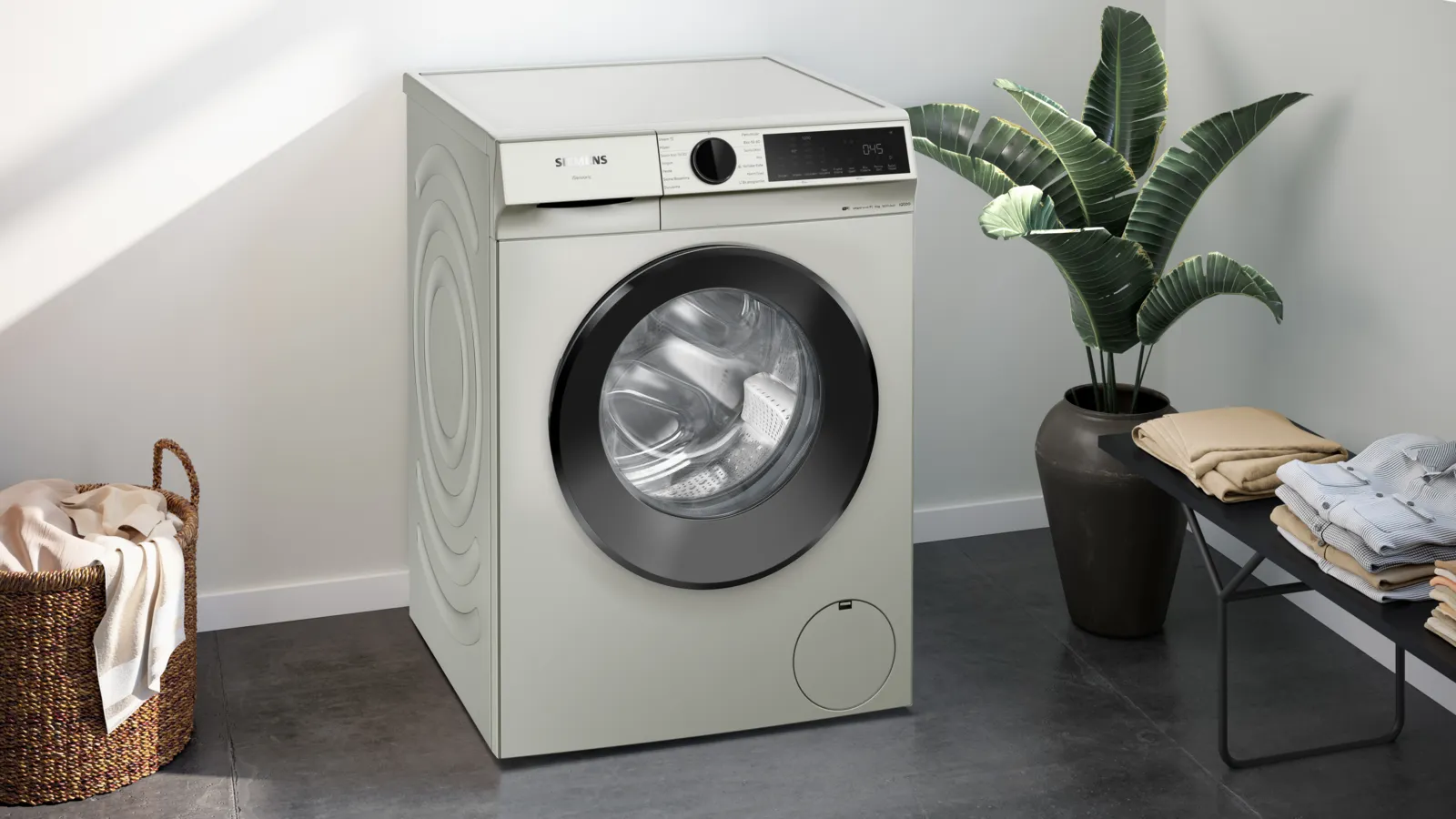 Siemens WG42K2ZXTR 1200 Devir 9 kg Çamaşır Makinesi