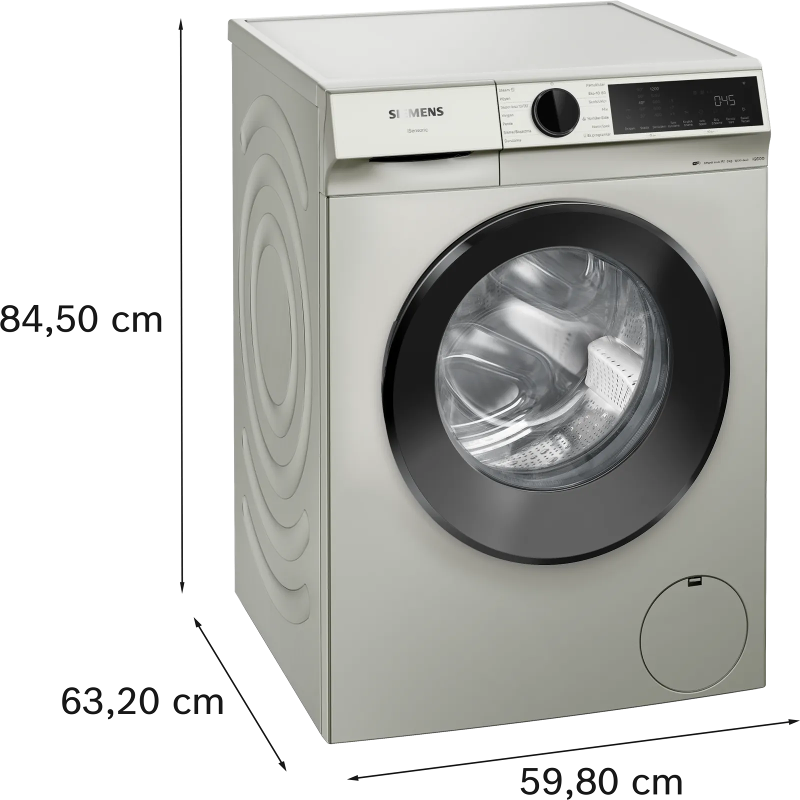 Siemens WG42K2ZXTR 1200 Devir 9 kg Çamaşır Makinesi