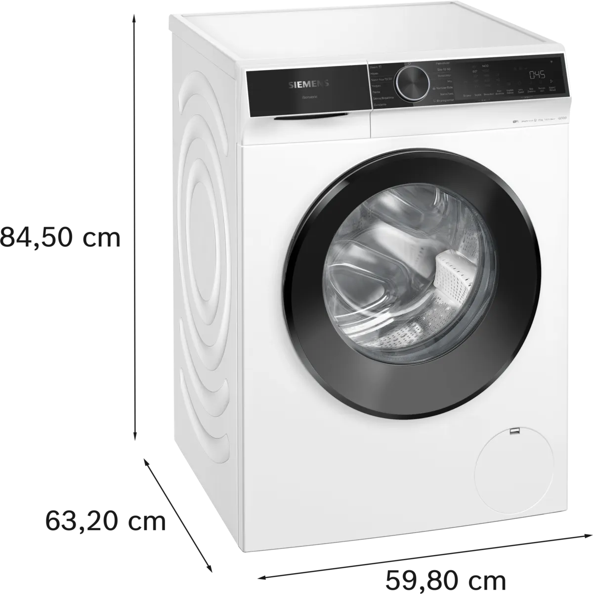 Siemens WG64K2Z0TR 1400 Devir 11 kg Çamaşır Makinesi