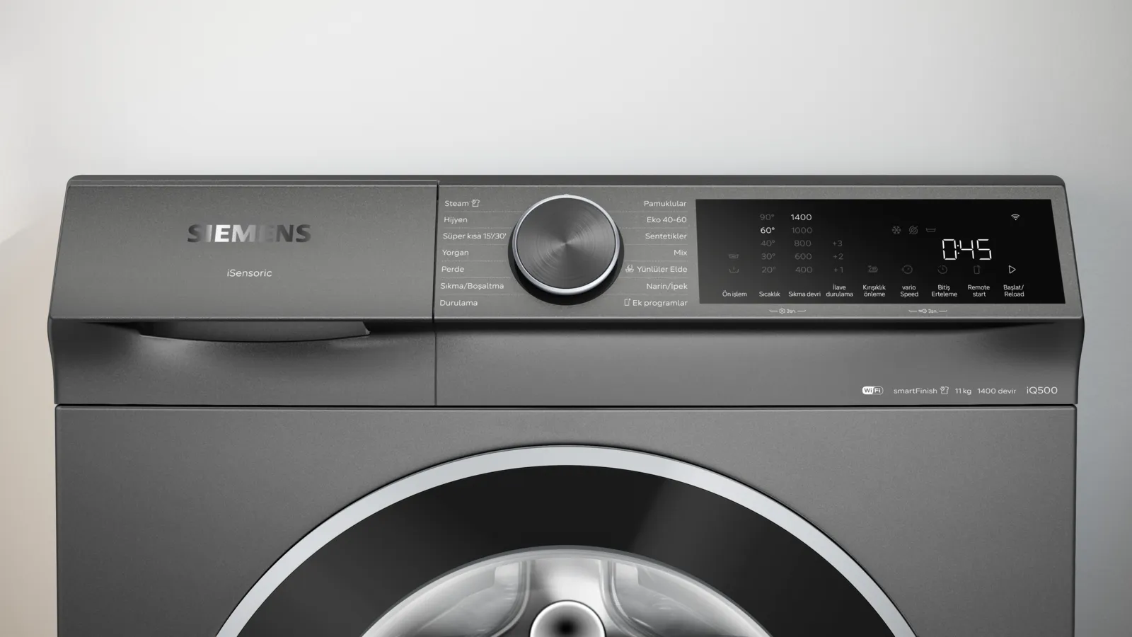 Siemens WG64K2ZRTR 1400 Devir 11 kg Çamaşır Makinesi